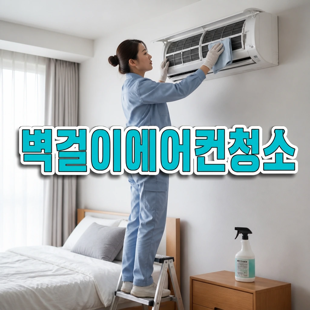 벽걸이에어컨청소