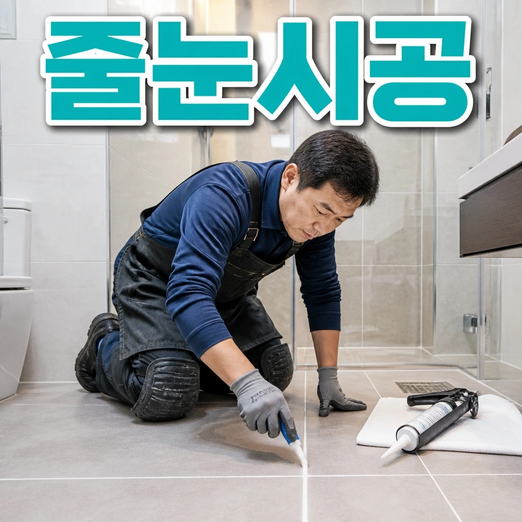 줄눈시공