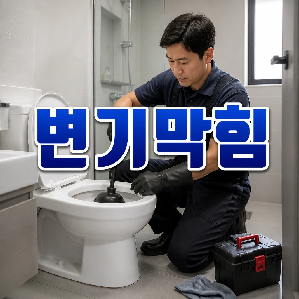 변기막힘